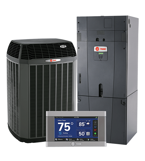 Trane XV20i TruComfort Heat Pump System Hyperion Air Handler TAM9