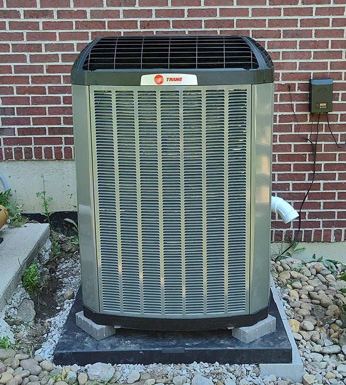 New Watkins Heat Pump After Replacement