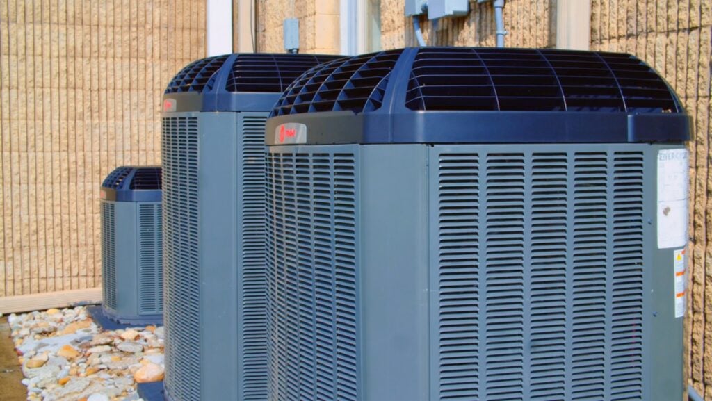 Heat Pumps look just like an A/C on the outside