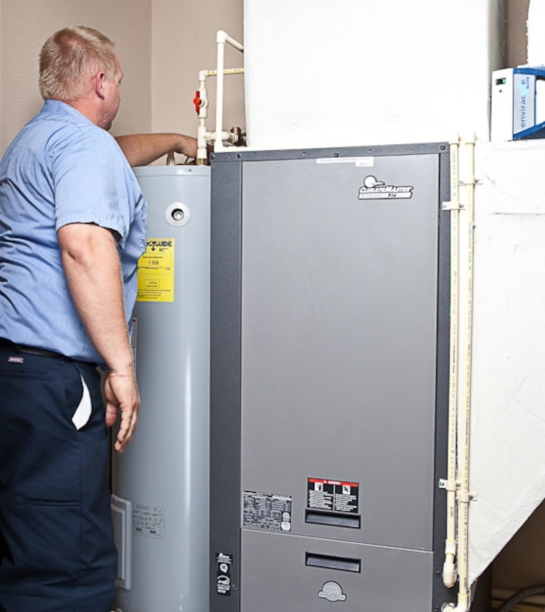 Geothermal HVAC System in Home